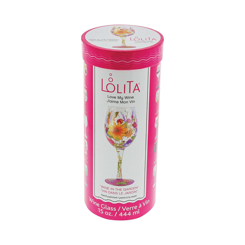 Wine in the Garden Lolita Wine Glass