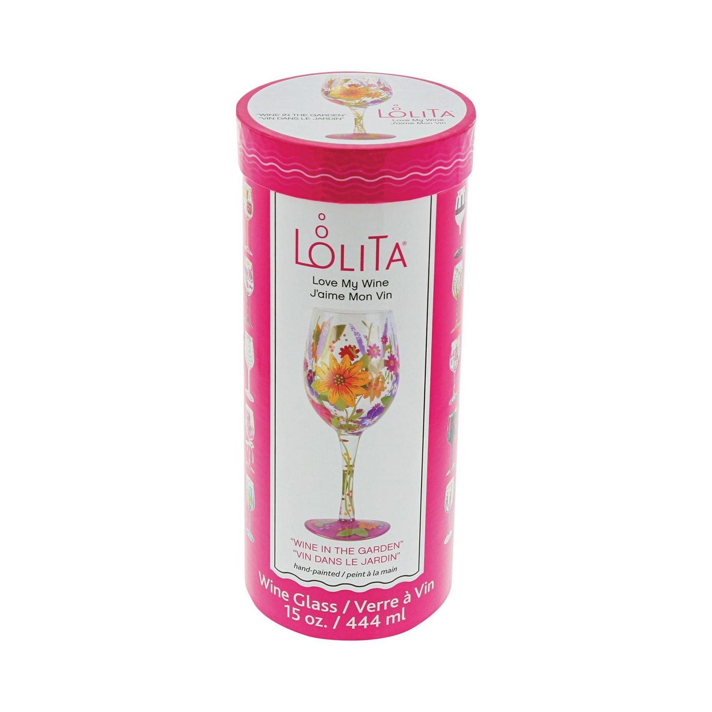 Lolita Wine in the Garden Wine Glass