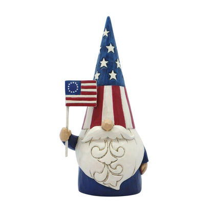 Jim Shore "Star Spangled Gnome" American Gnome