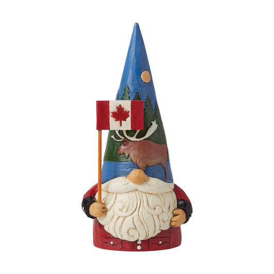Jim Shore "O Canada, My Gnome Forever" Canadian Gnome