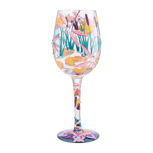 Dragonfly Magic Lolita Wine Glass