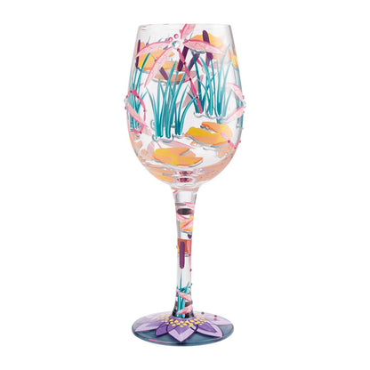 Dragonfly Magic Lolita Wine Glass