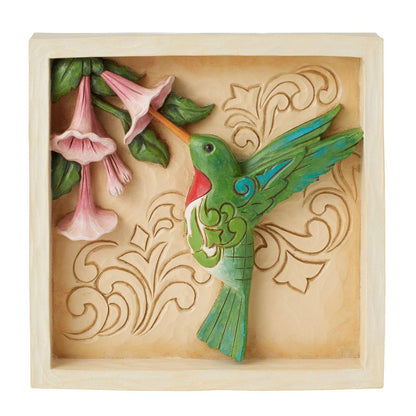 Hummingbird Jim Shore Plaque