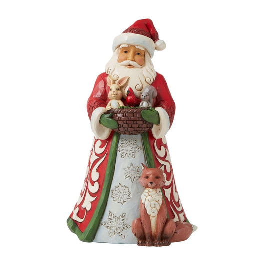 Jim Shore Santa Christmas Spirit Worth Sharing Figurine