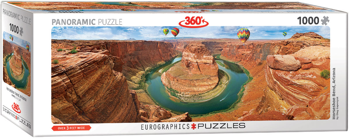 Horseshoe Bend, Arizona Panoramic Puzzle