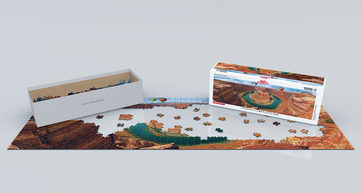 Horseshoe Bend, Arizona Panoramic Puzzle