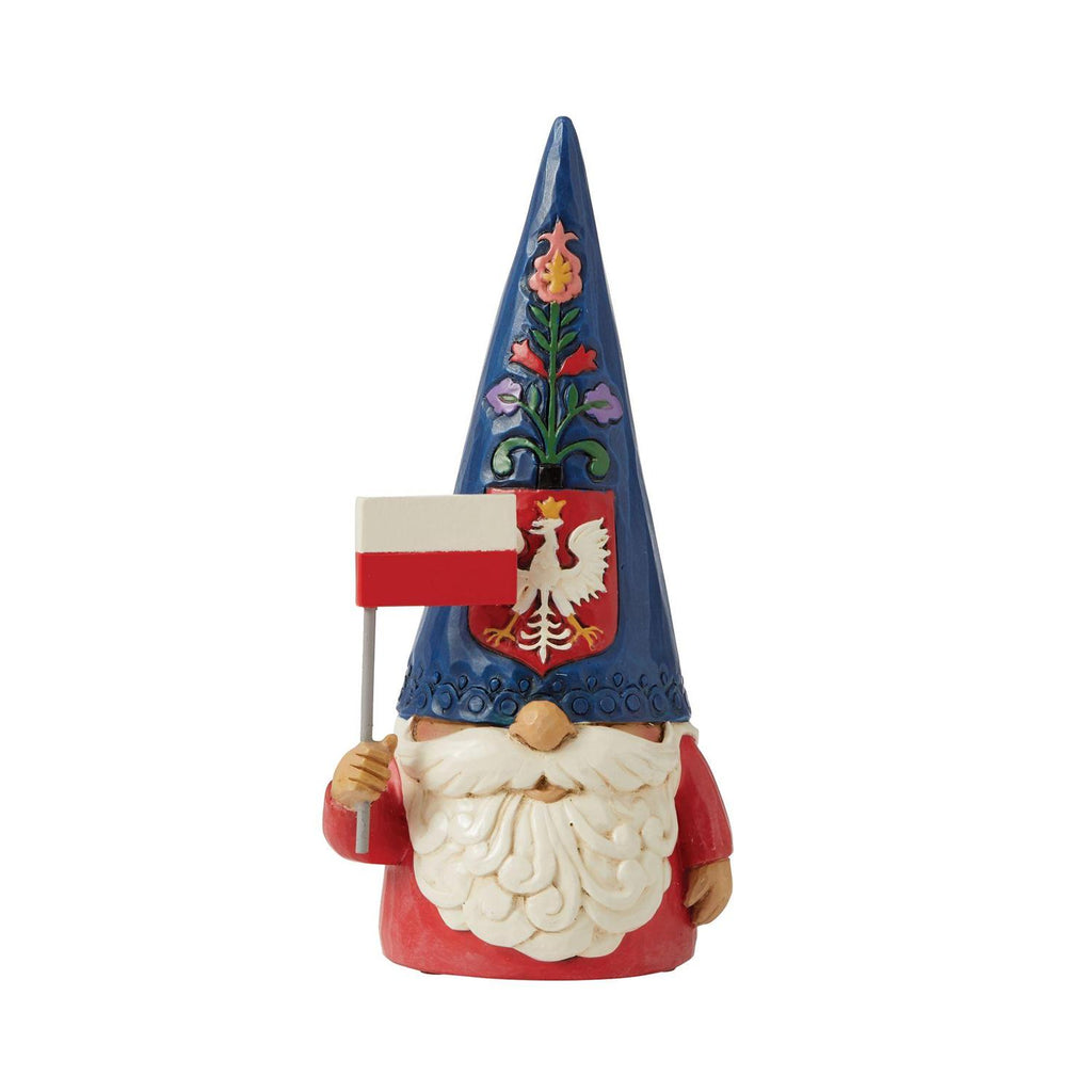Jim Shore "Polska Pride" Polish Gnome