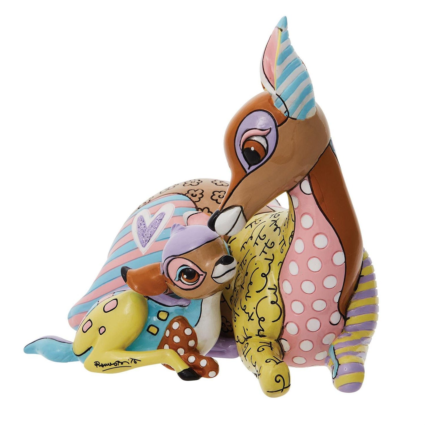 Disney Showcase Britto Bambi & Mother Figurine