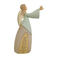 Bereavement Angel with Brown Hair Figurine