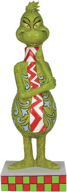 Jim Shore Grinch with Long Scarf 9" Figurine