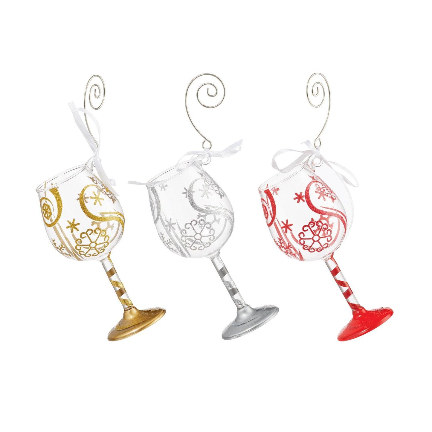 Tasting Lolita Mini Wine Glass Ornaments/Set 3