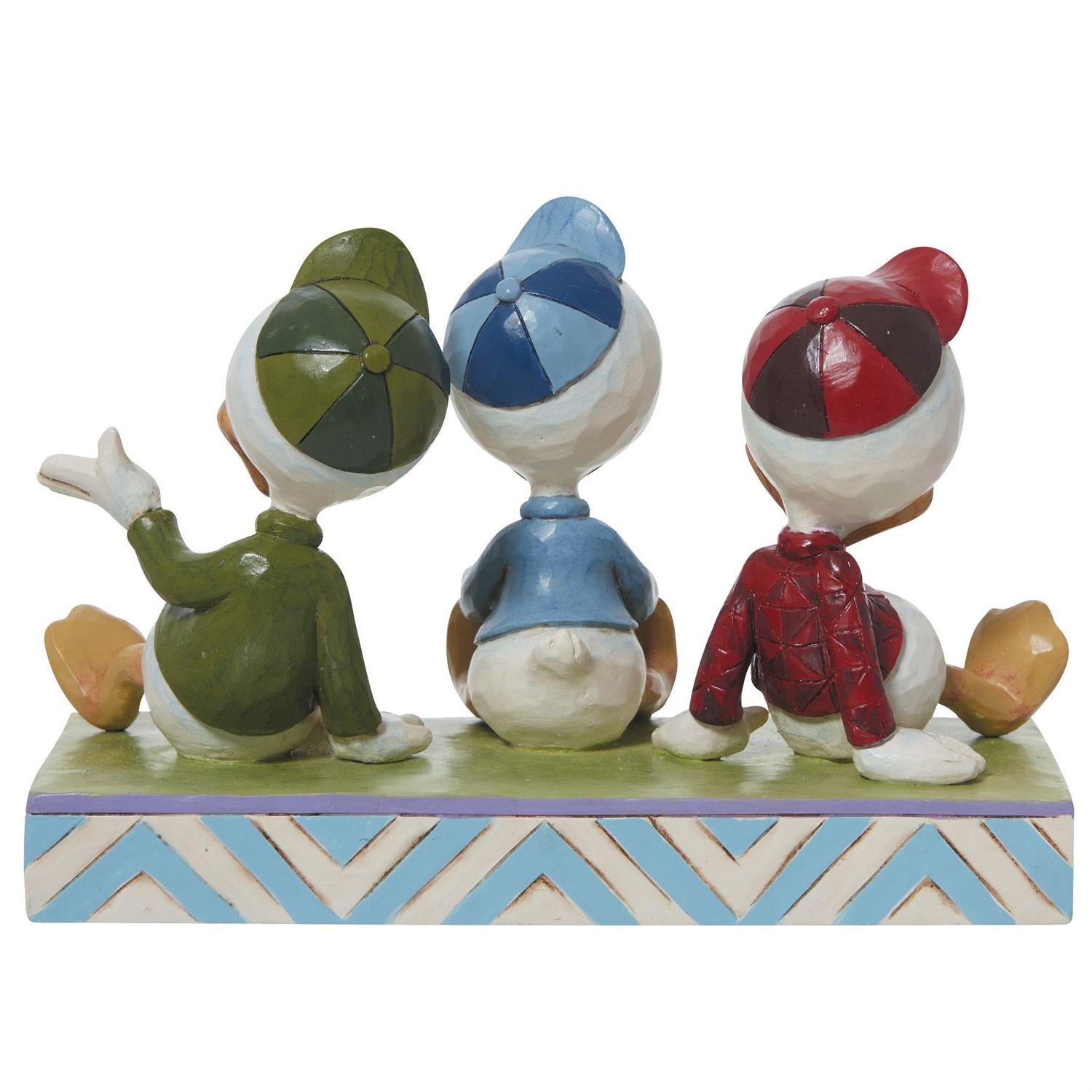 Jim Shore "Terrific Trio" Huey, Dewey & Louie Sitting