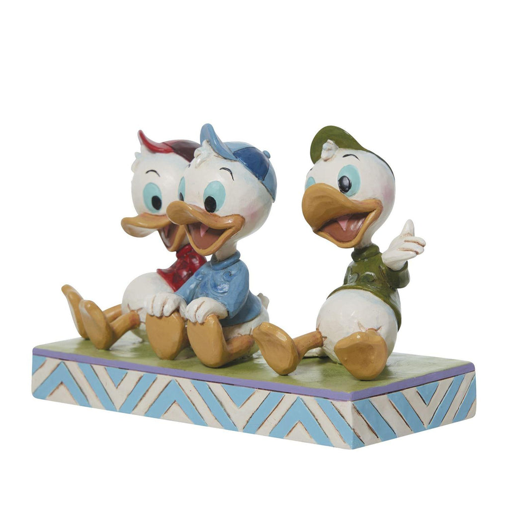 Jim Shore "Terrific Trio" Huey, Dewey & Louie Sitting