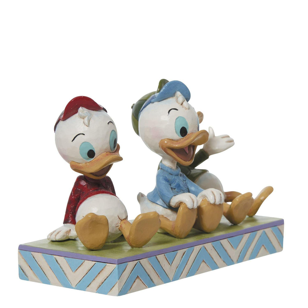 Jim Shore "Terrific Trio" Huey, Dewey & Louie Sitting