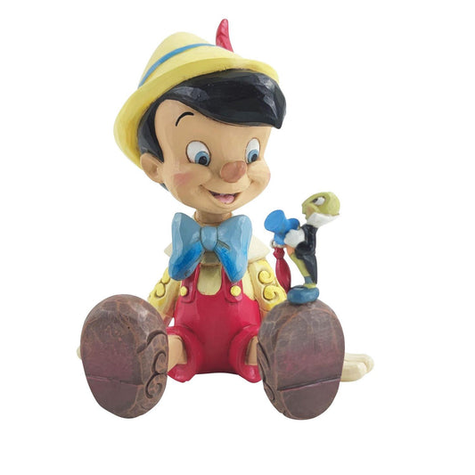 Jim Shore "Wishful and Wise" Pinocchio & Jiminy Sitting