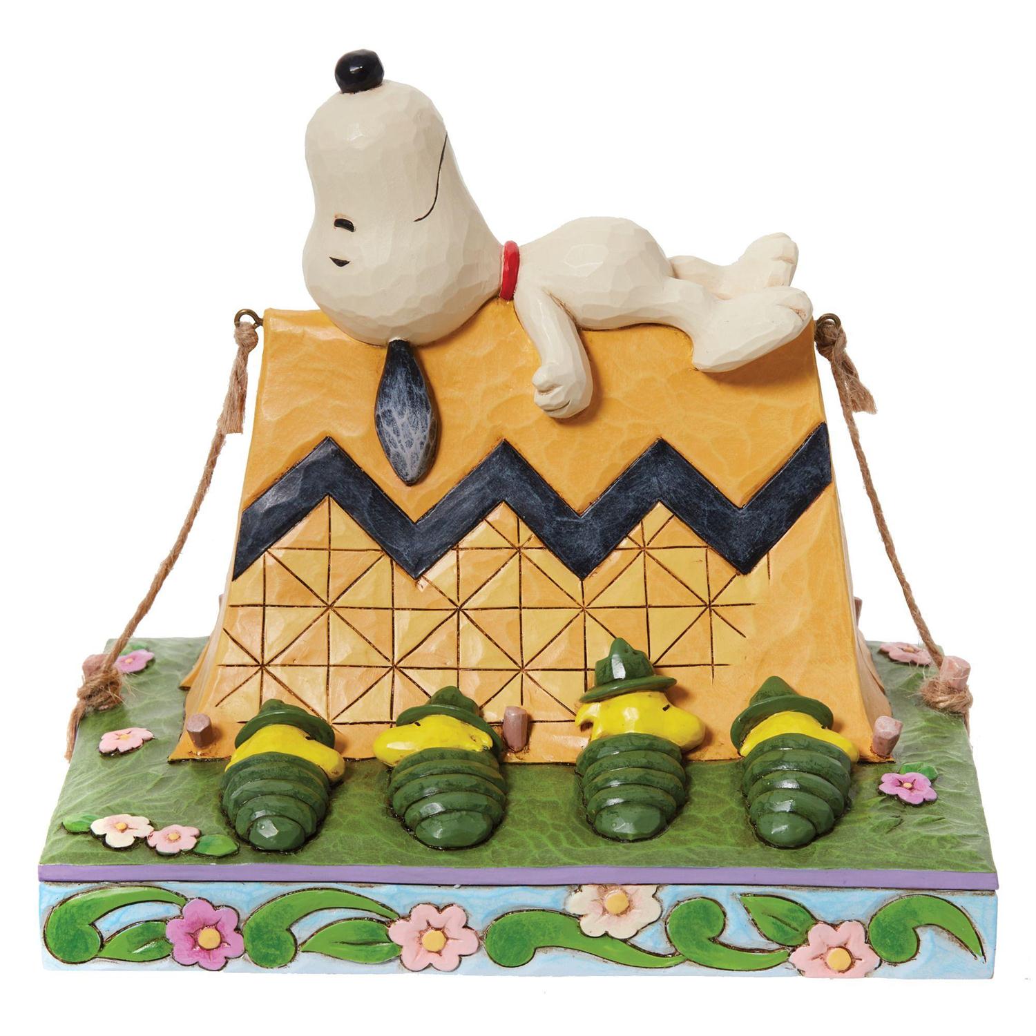 Restful Campers Jim Shore Snoopy Figurine