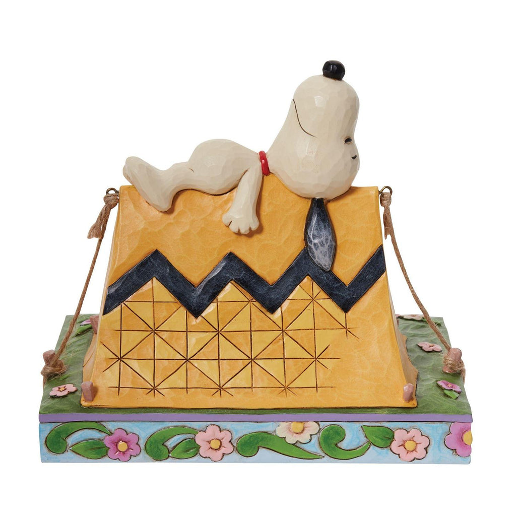 Restful Campers Jim Shore Snoopy Figurine