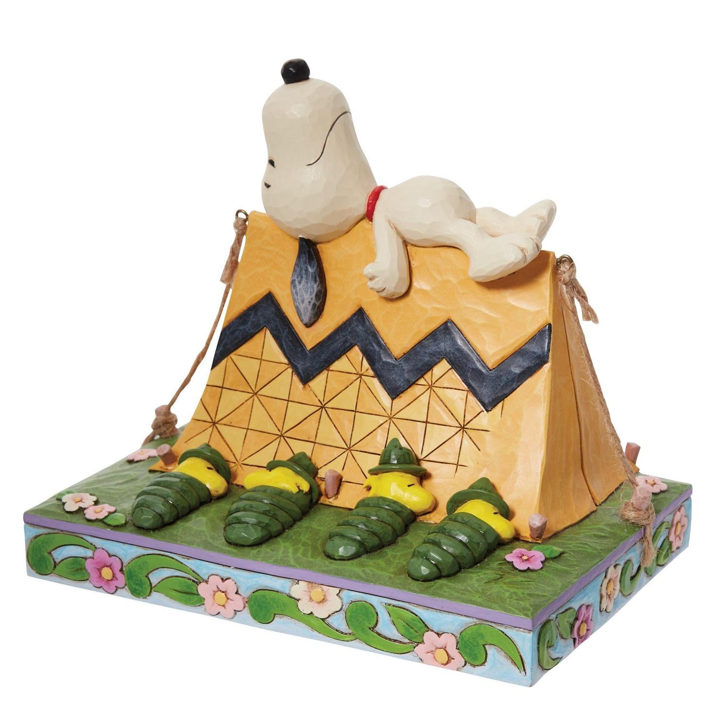 Restful Campers Jim Shore Snoopy Figurine