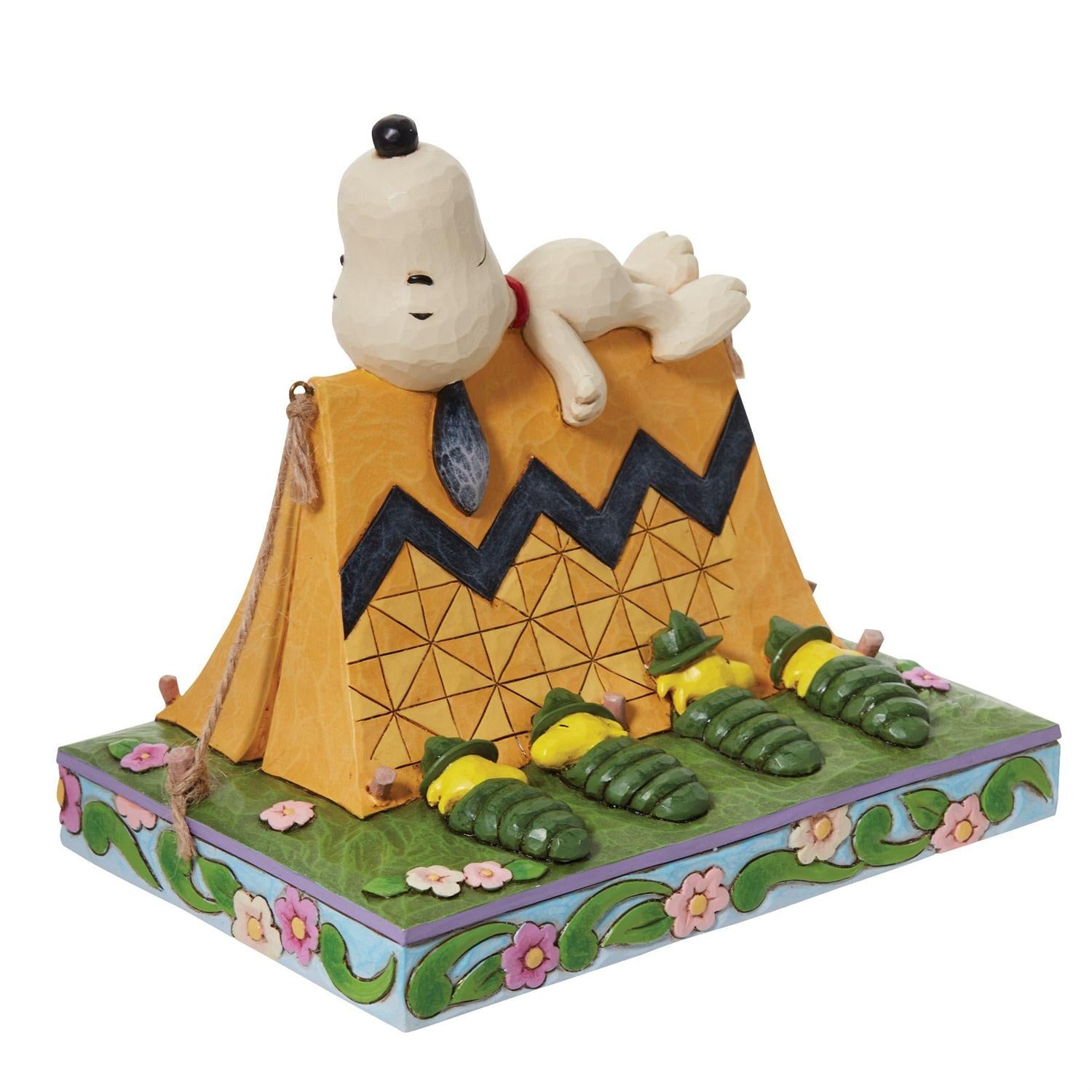Restful Campers Jim Shore Snoopy Figurine