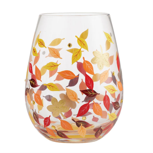 Leaves-a-Million Lolita Stemless Wine Glass
