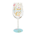 I Said Yes Lolita Wine Glass