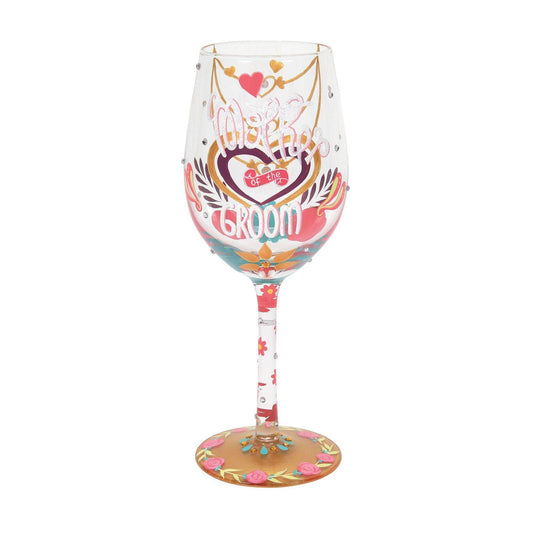 Lolita Mother of the Groom Wine Glass