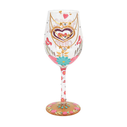 Mother of the Groom Lolita Wine Glass