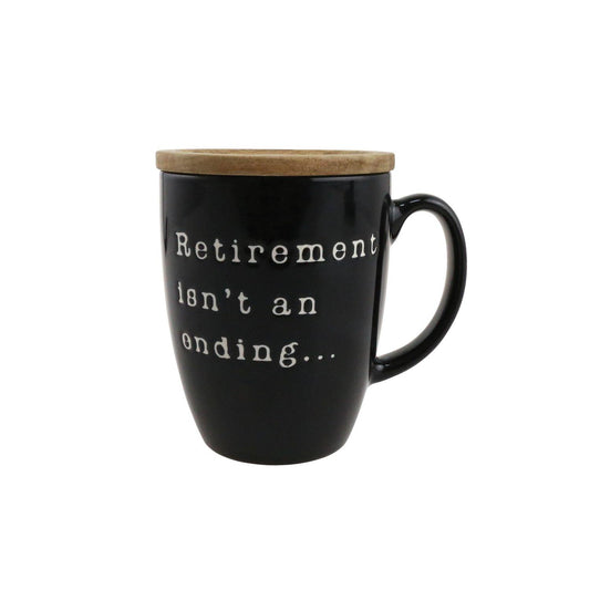 Retirement Mug with Lid Set
