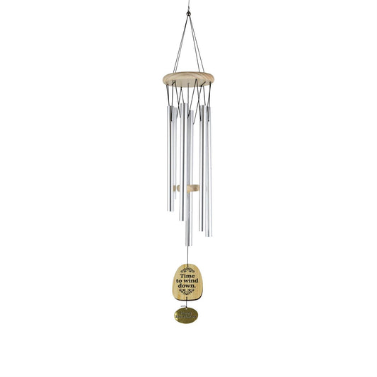 Time To Wind Down Retirement Windchime