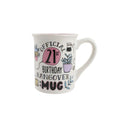 Official 21st Birthday Hangover Mug