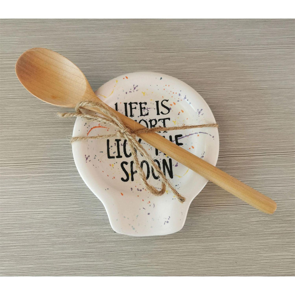 Life is Short Spoonrest Set