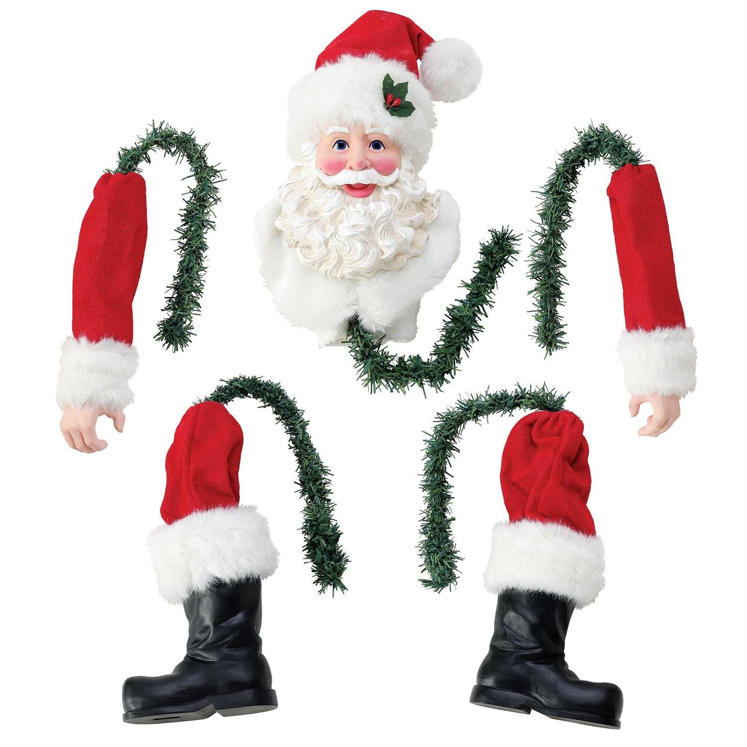 Possible Dreams Saint Nick in a Cinch Tree Topper