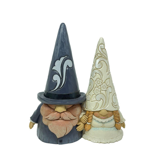 Jim Shore "Happy Ever After" Bride and Groom Gnomes