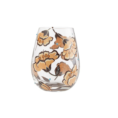 Jungle Beauty Lolita Stemless Wine Glass