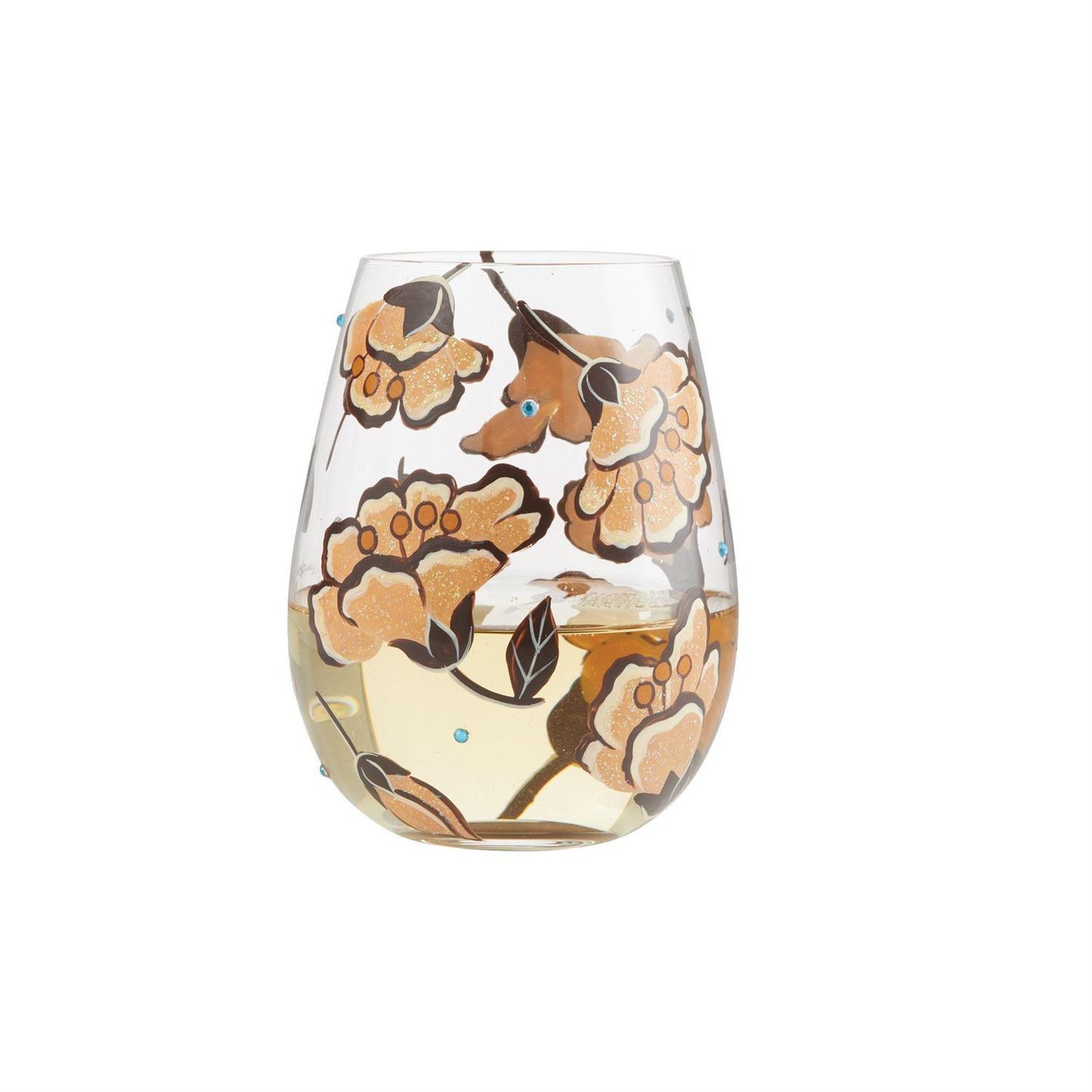 Jungle Beauty Lolita Stemless Wine Glass