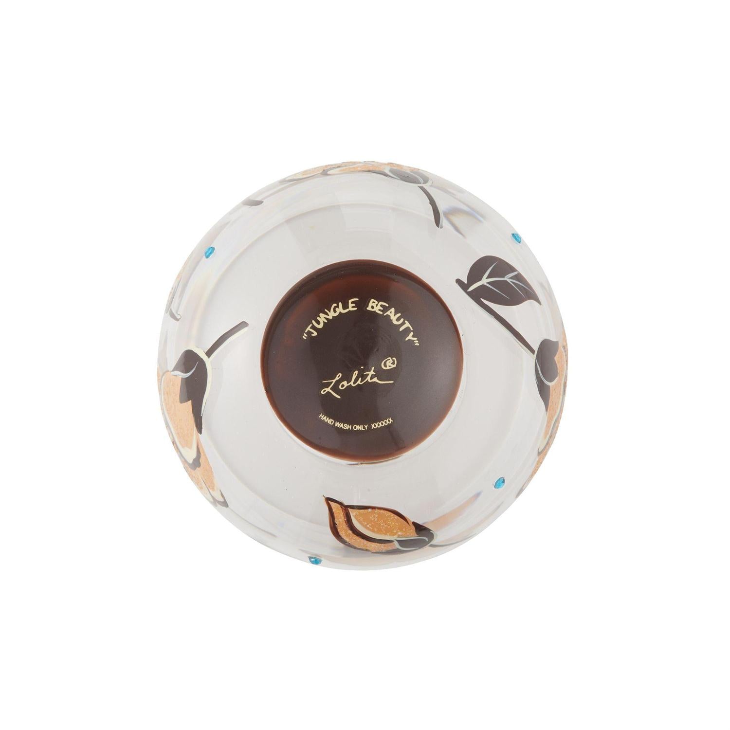 Jungle Beauty Lolita Stemless Wine Glass