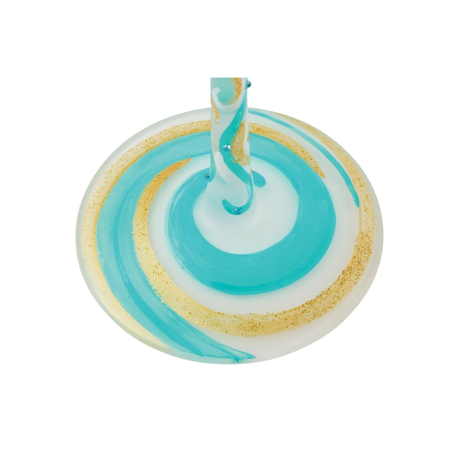 Ridin' the Waves Lolita Wine Glass
