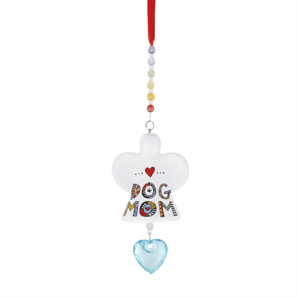 Dog Mom Angel Ornament