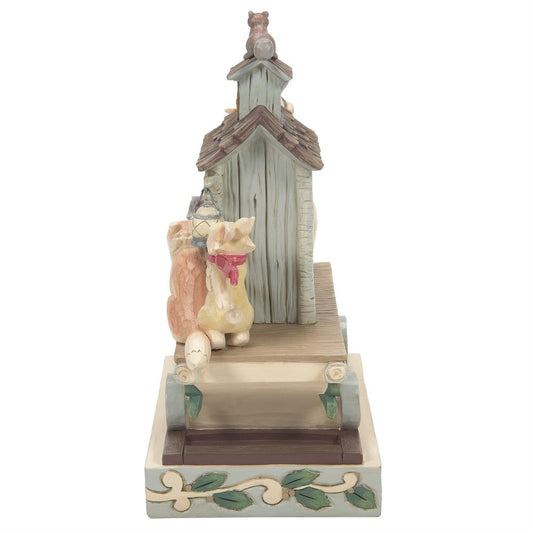 Jim Shore All Aboard The Woodland Caboose