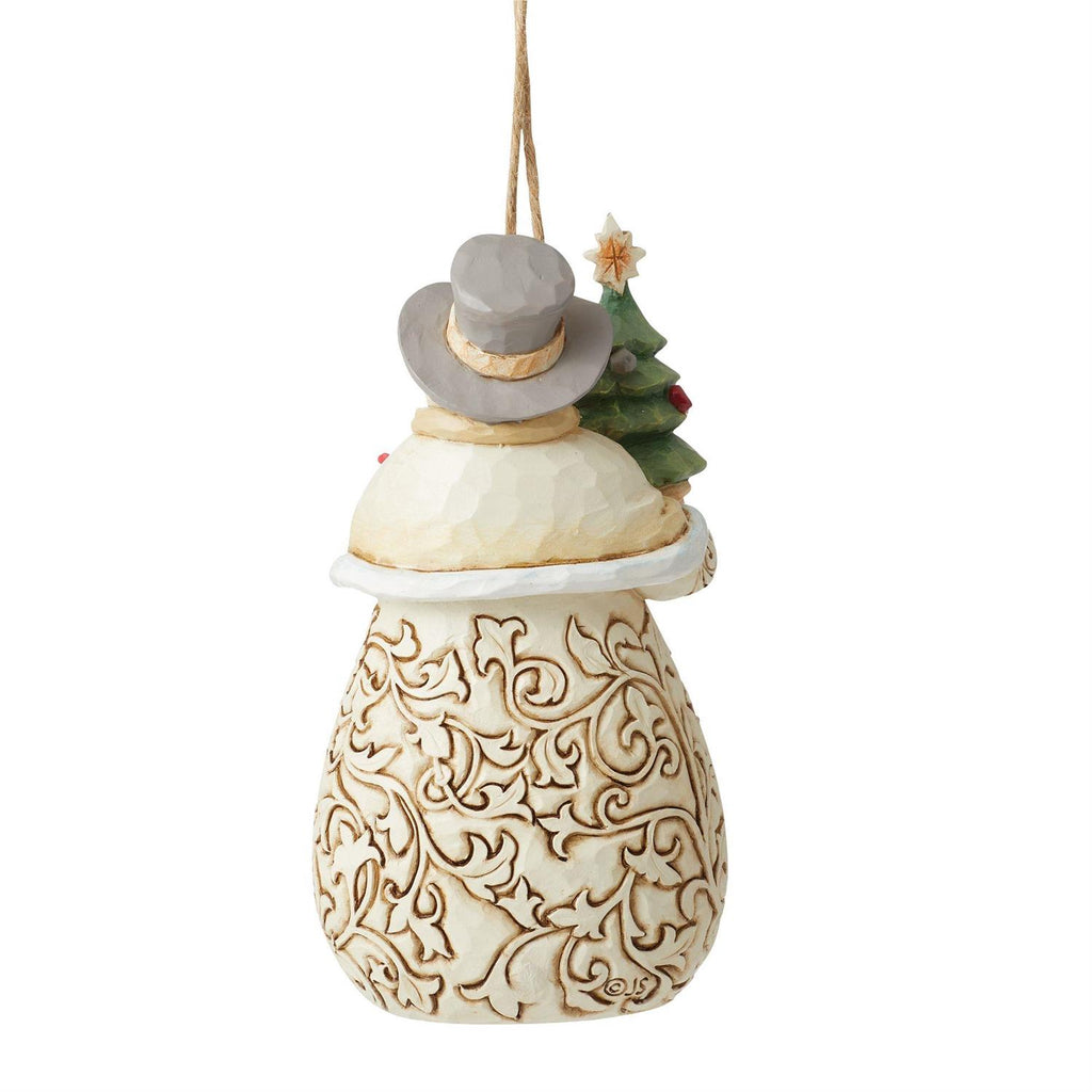Jim Shore Snowman with Tree Ornament
