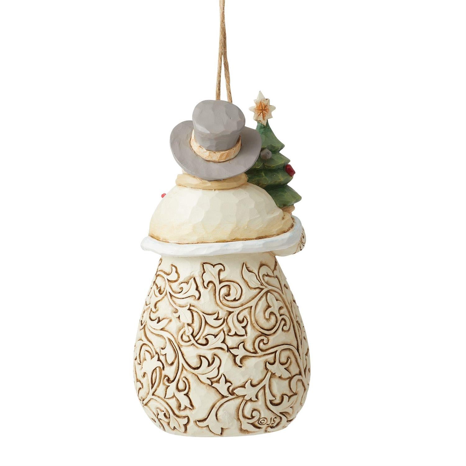 Jim Shore Snowman with Tree Ornament