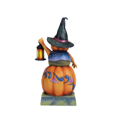 Jim Shore Stacked Pumpkin Witch