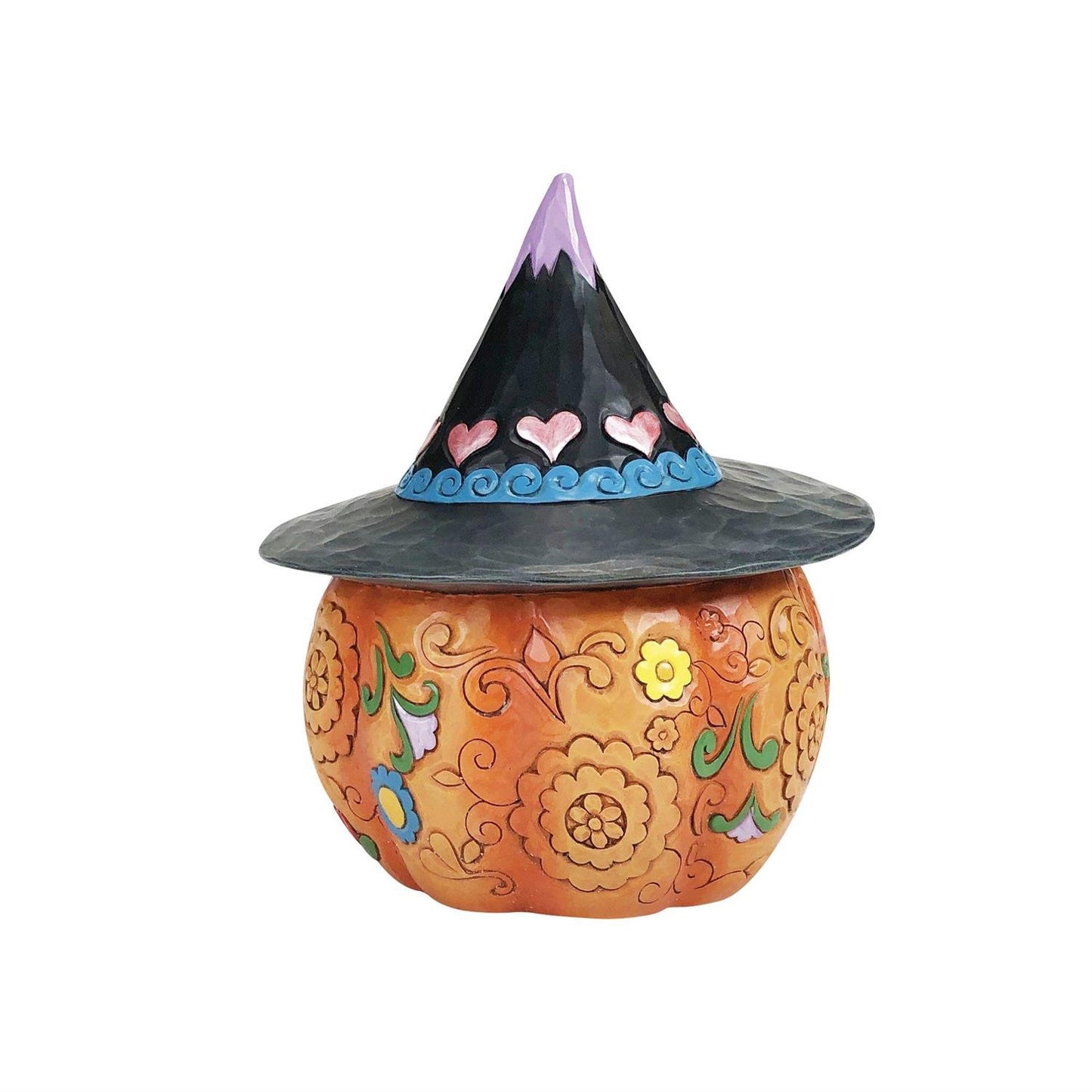 Jim Shore Day of the Dead Jack O Lantern LED All Hallows Harvest