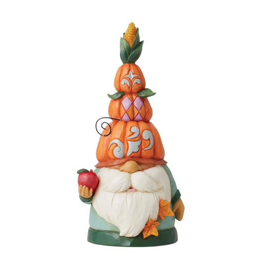 Jim Shore Harvest Pumpkin Hat Gnome