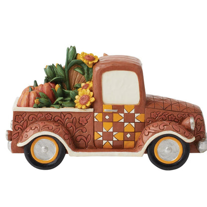 Jim Shore Harvest Pickup Truck