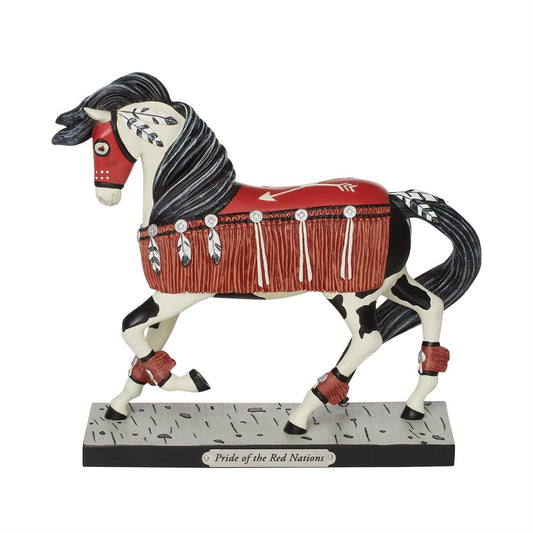 Pride of the Red Nations Painted Ponies Figurine