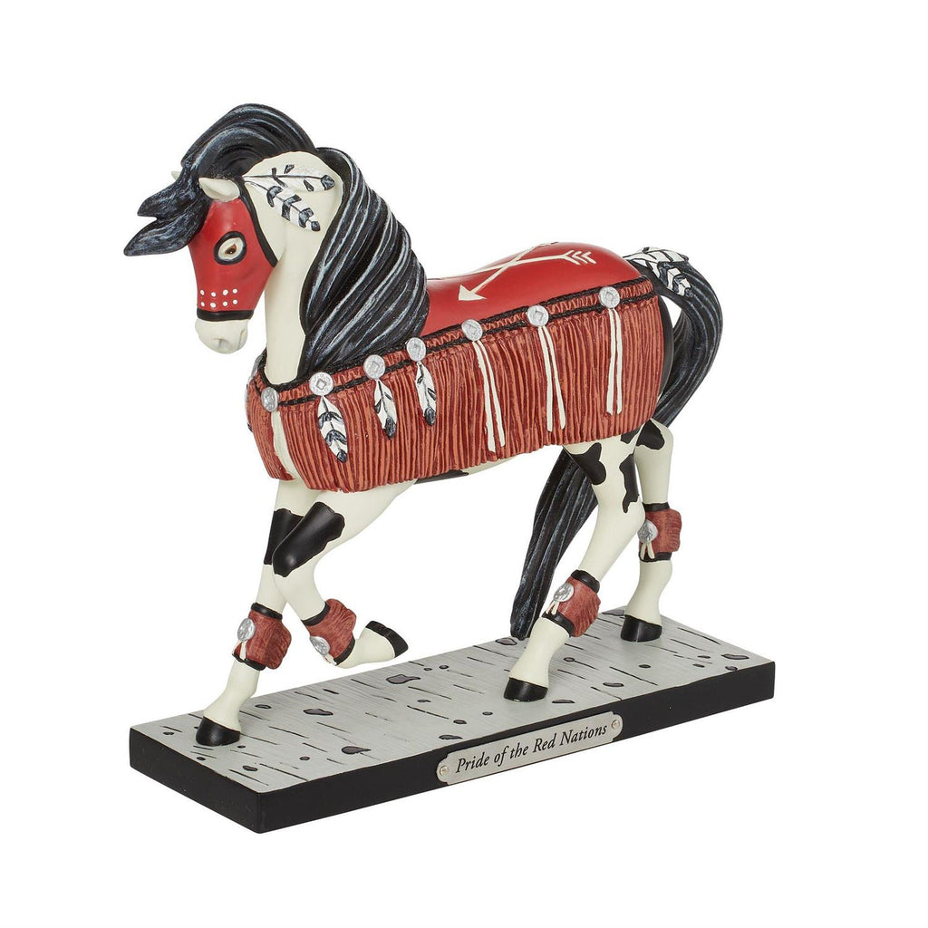 Pride of the Red Nations Painted Ponies Figurine