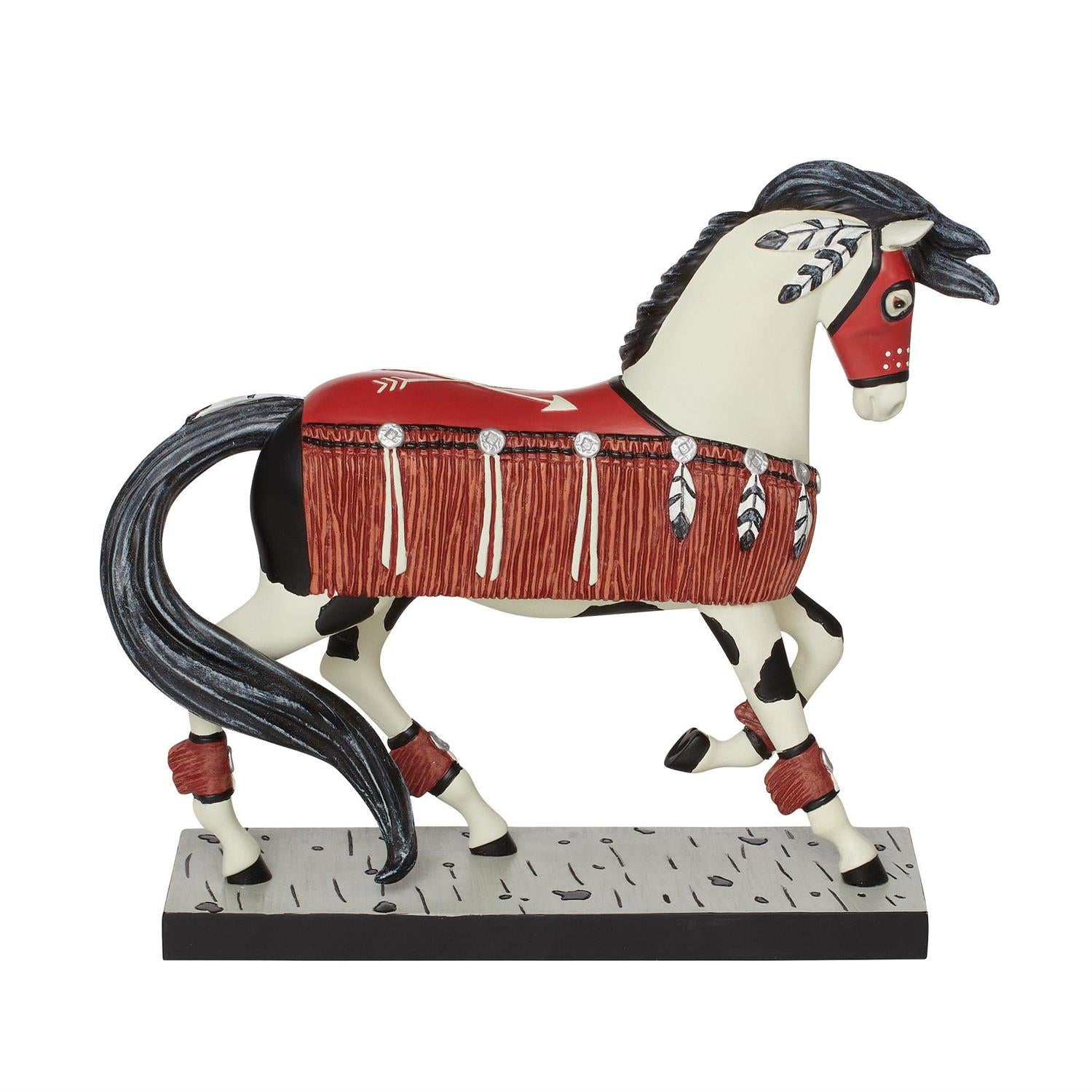 Pride of the Red Nations Painted Ponies Figurine