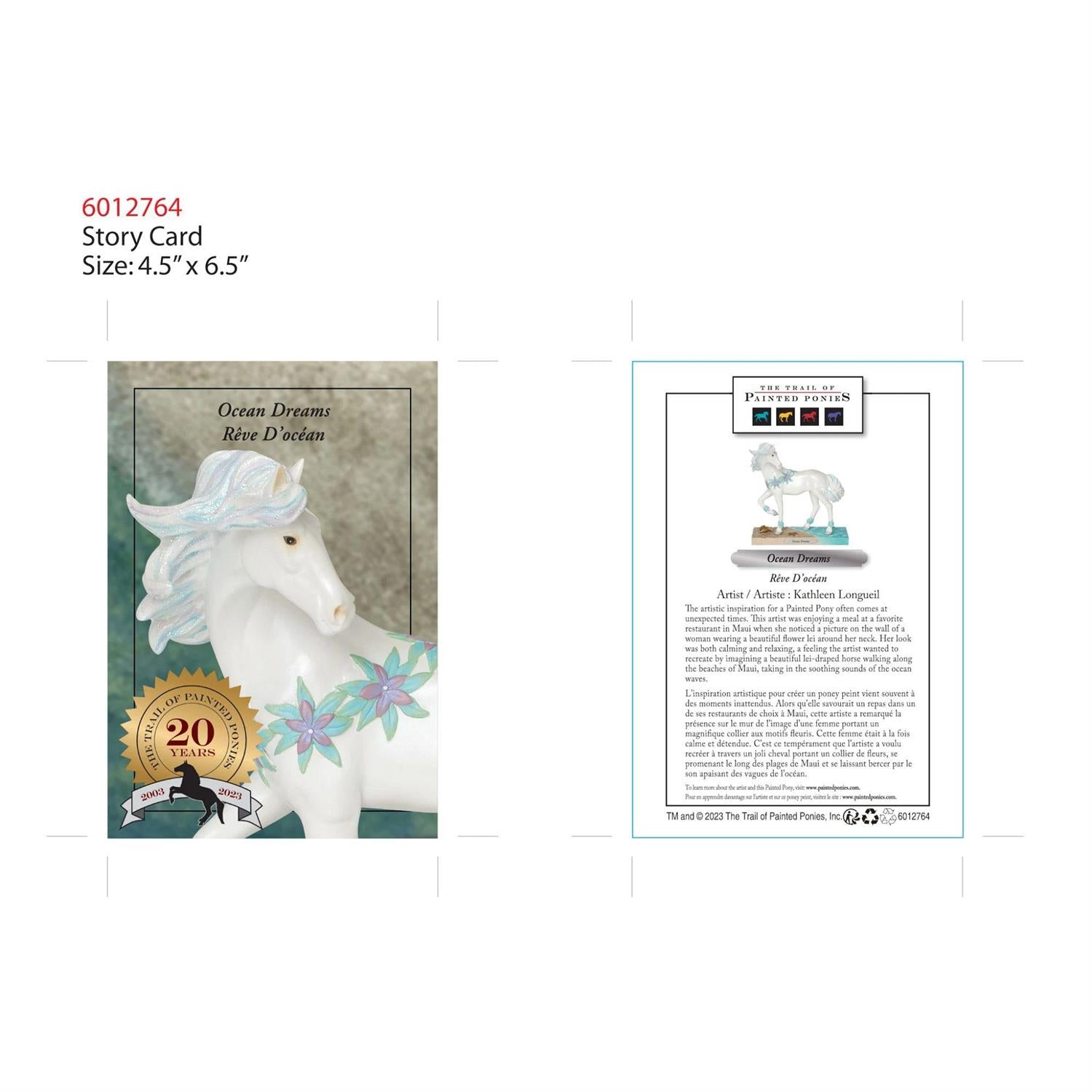 Ocean Dreams Painted Ponies Figurine