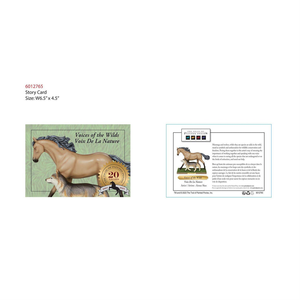 Voices of the Wild Painted Ponies Figurine